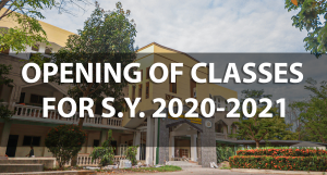 SKIA OFFICIAL STATEMENT ON THE OPENING OF CLASSES FOR S.Y. 2020-2021