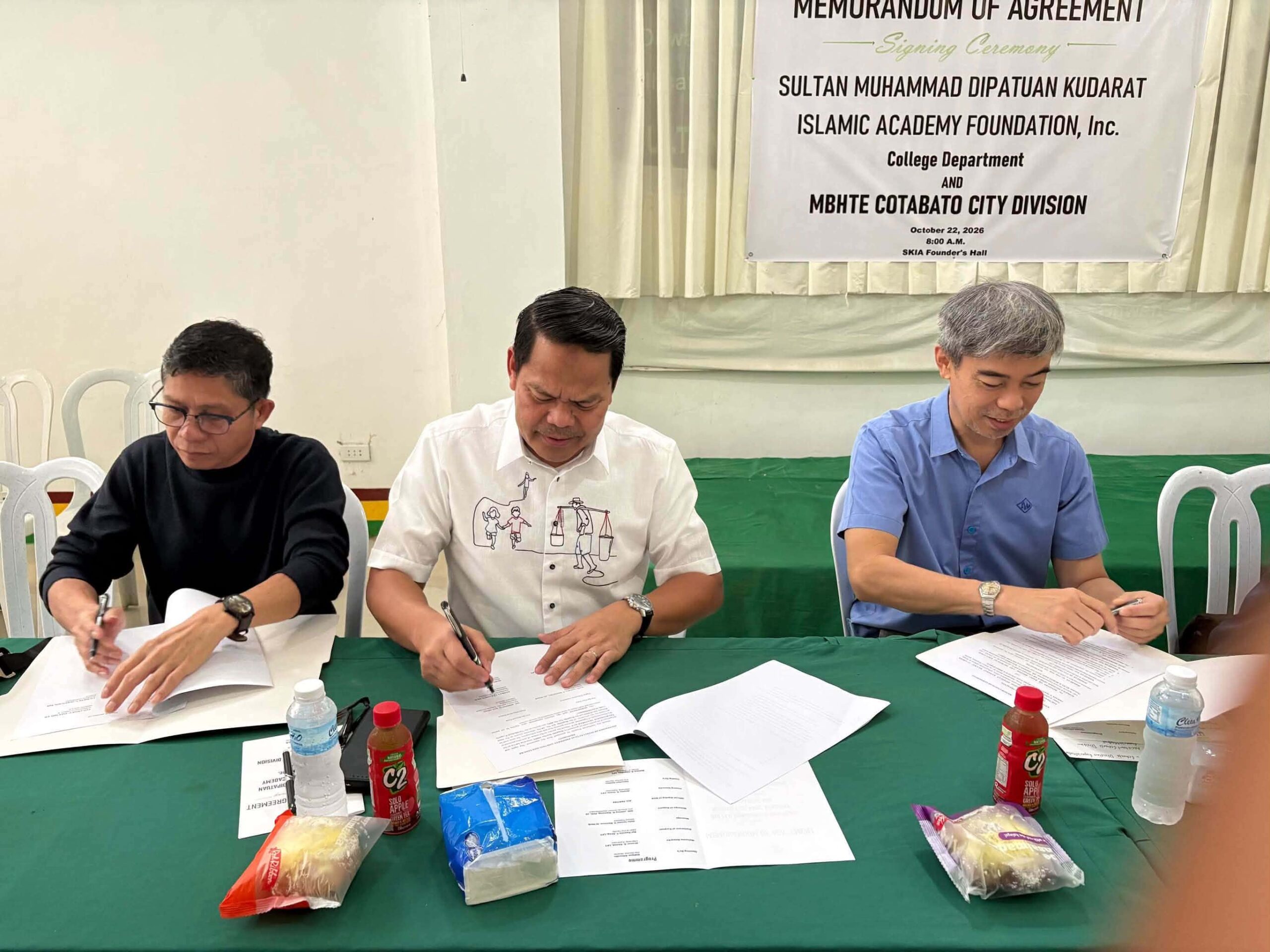 You are currently viewing SMDKIAFI and MBHTE-SDO Cotabato City Strengthen Partnership Through MoA Signing Ceremony